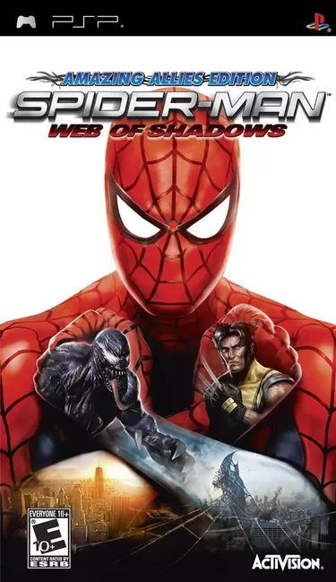 Spider-Man – Web of Shadows PSP Cover