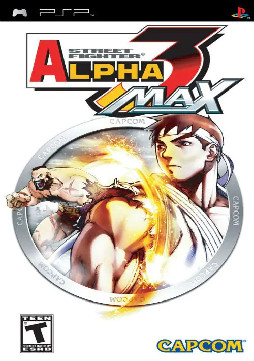 Street Fighter Alpha 3 MAX PSP Cover