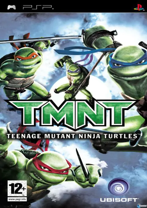 TMNT – Teenage Mutant Ninja Turtles PSP Cover