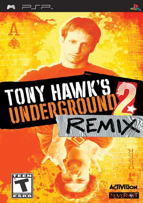Tony Hawk's Underground 2 Remix PSP Cover
