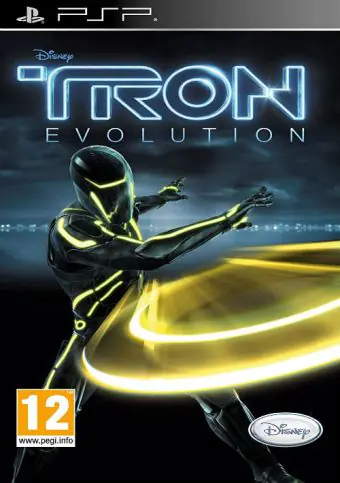TRON: Evolution PSP Cover