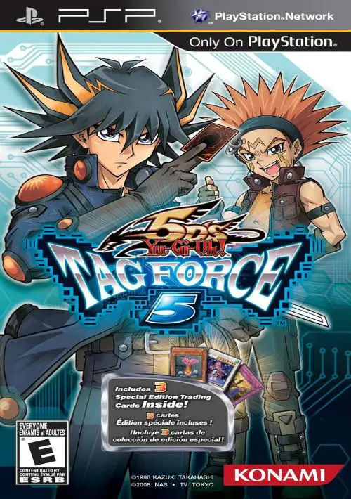 Yu-Gi-Oh! 5Ds - Tag Force 5 PSP Cover