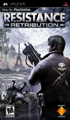 Resistance Retribution PSP Cover
