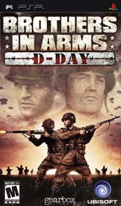 Brothers in Arms D-Day PSP Cover