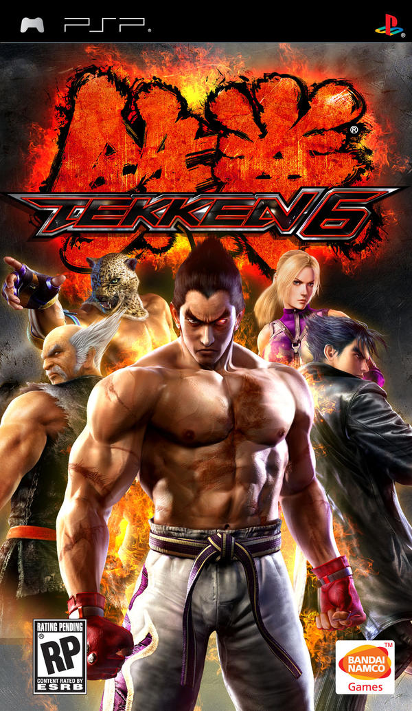 Tekken 6 PSP Cover
