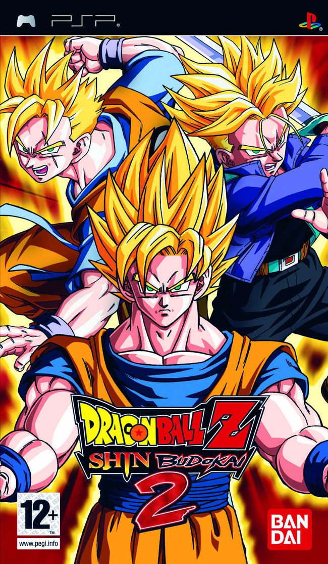 Dragon Ball Z Shin Budokai 2 PSP Cover