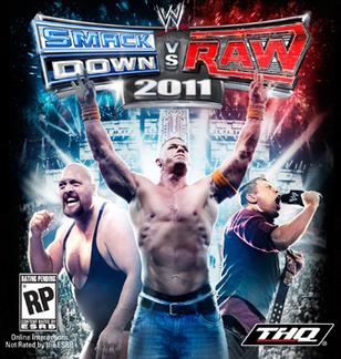 WWE SmackDown vs Raw 2011 PSP Cover