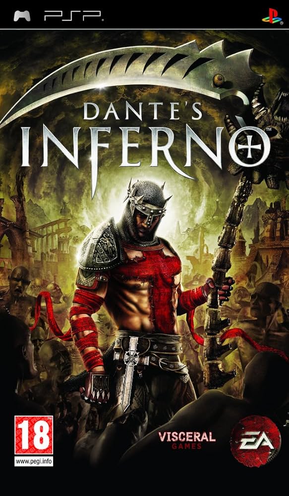 Dante's Inferno PSP Cover