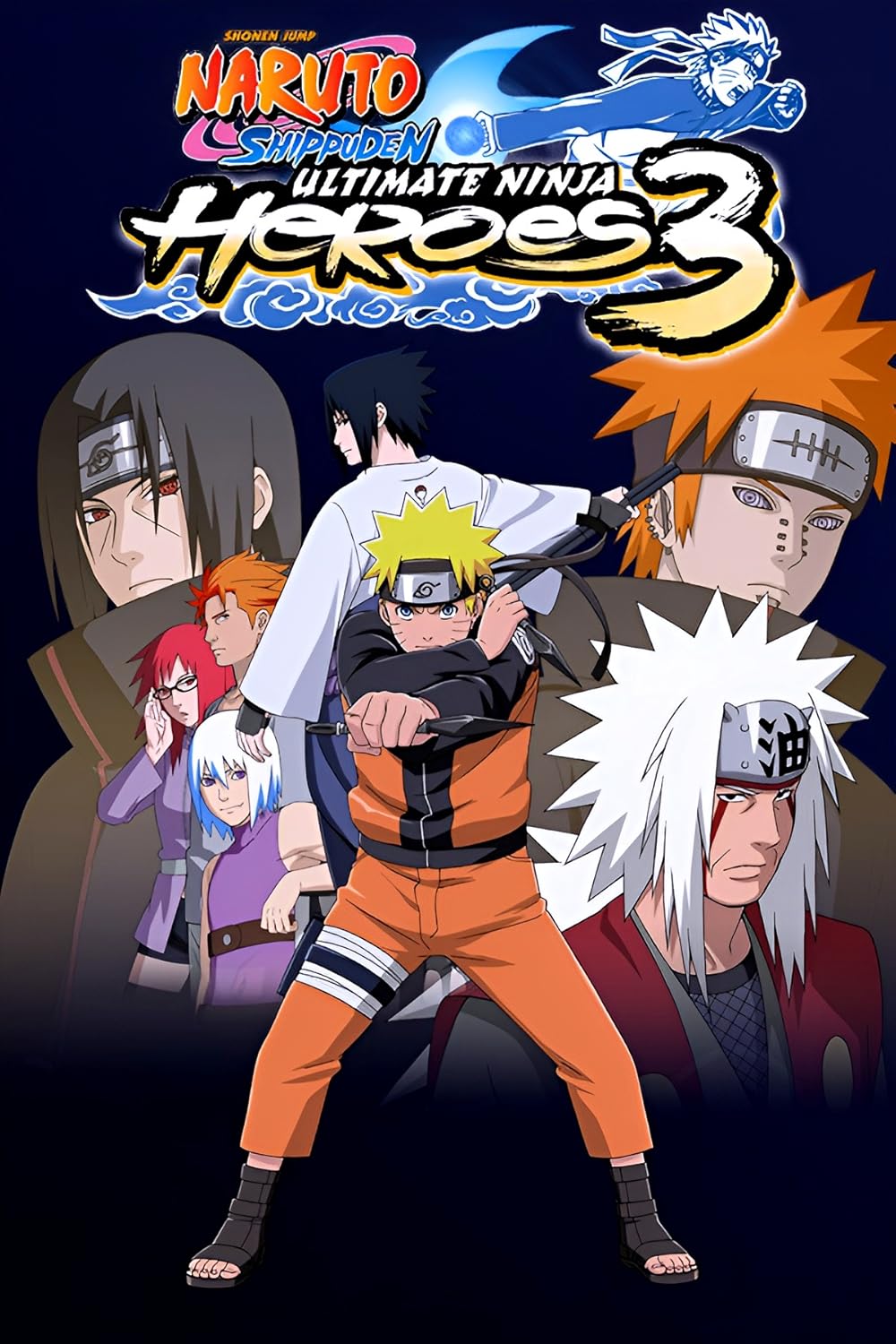 Naruto Shippuden: Ultimate Ninja Heroes 3 PSP Cover