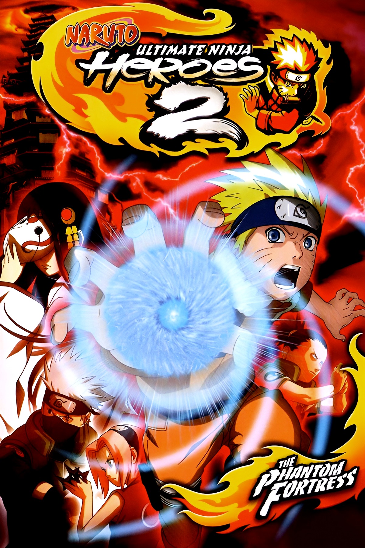 Naruto: Ultimate Ninja Heroes 2 PSP Cover