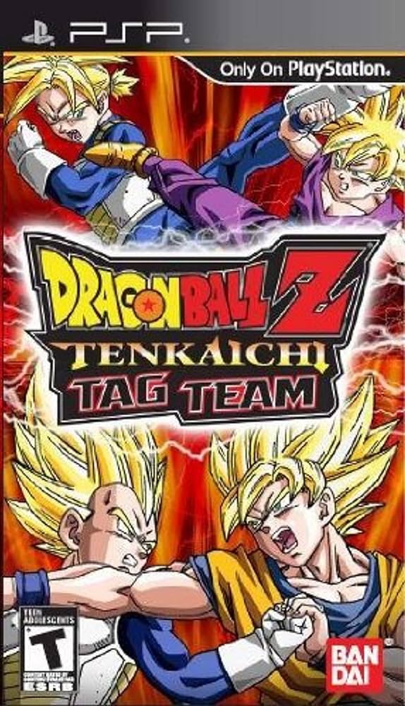 Dragon Ball Z: Tenkaichi Tag Team PSP Cover