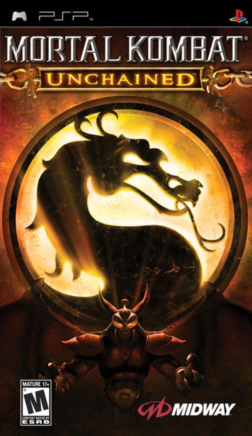 Mortal Kombat: Unchained PSP Cover