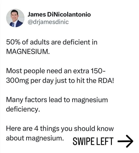 Dr. James DiNicolantonio ad