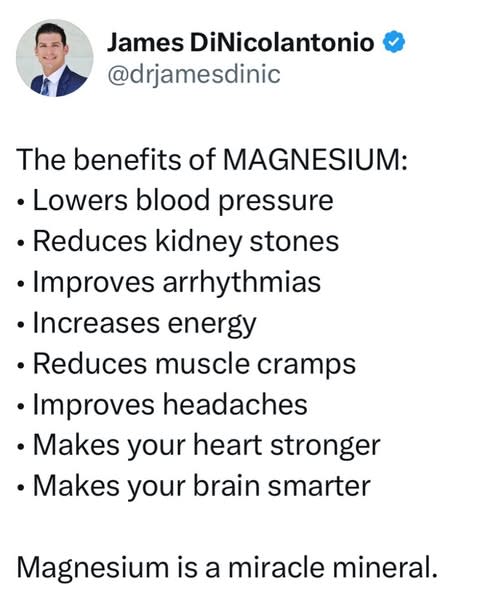 Dr. James DiNicolantonio ad