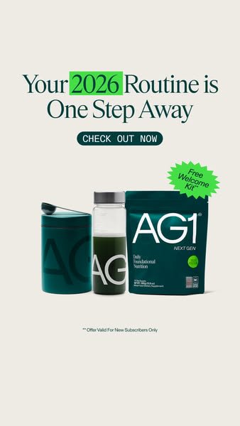 AG1 by Athletic Greens ad