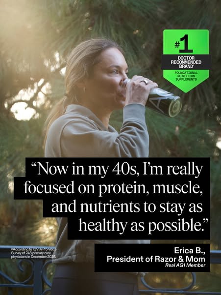 AG1 by Athletic Greens ad