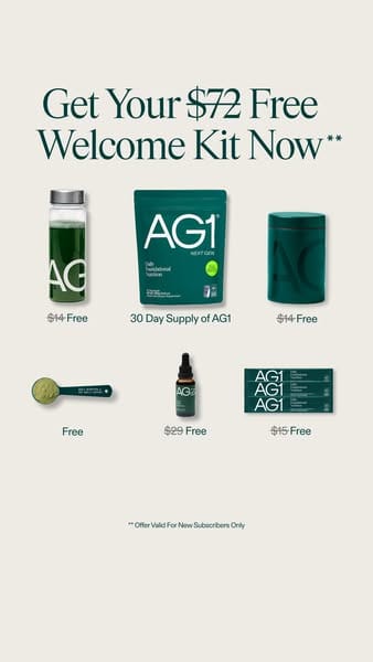 AG1 by Athletic Greens ad