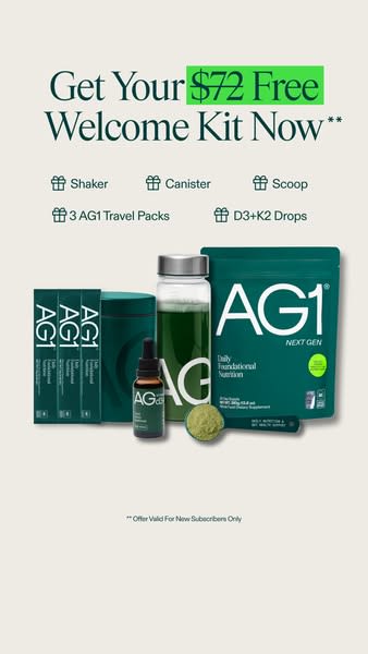 AG1 by Athletic Greens ad