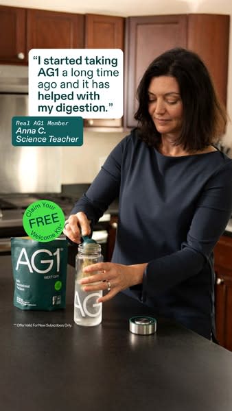 AG1 by Athletic Greens ad