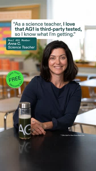 AG1 by Athletic Greens ad