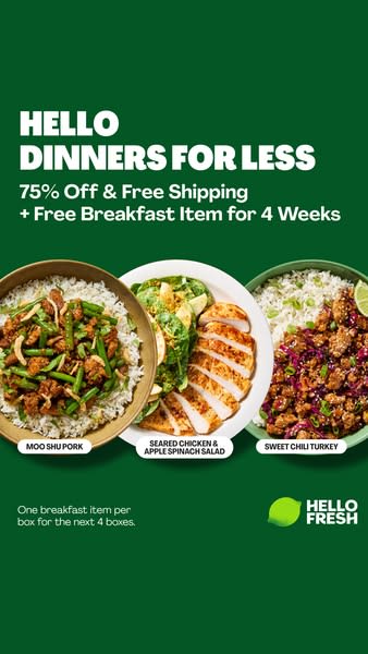 HelloFresh ad