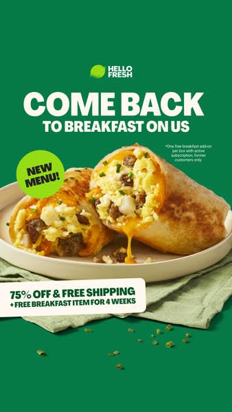 HelloFresh ad