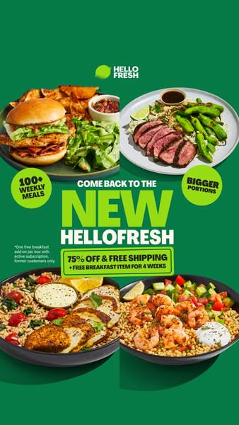 HelloFresh ad