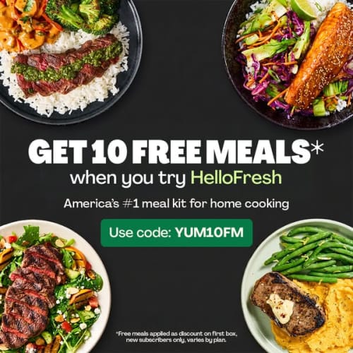 So Yummy with HelloFresh ad