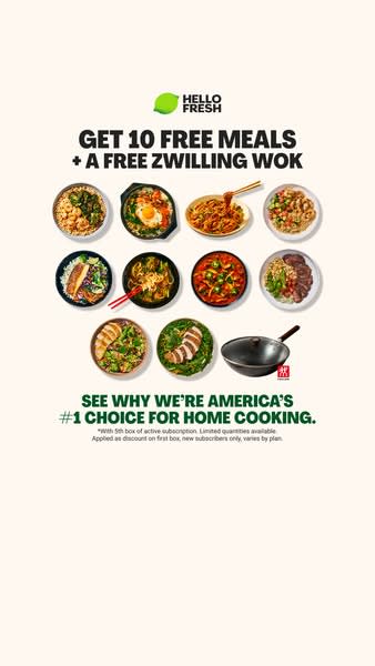 HelloFresh ad