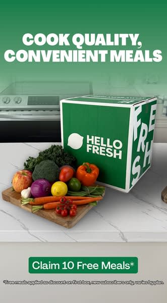 So Yummy with HelloFresh ad