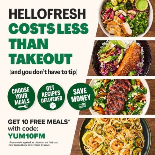 So Yummy with HelloFresh ad