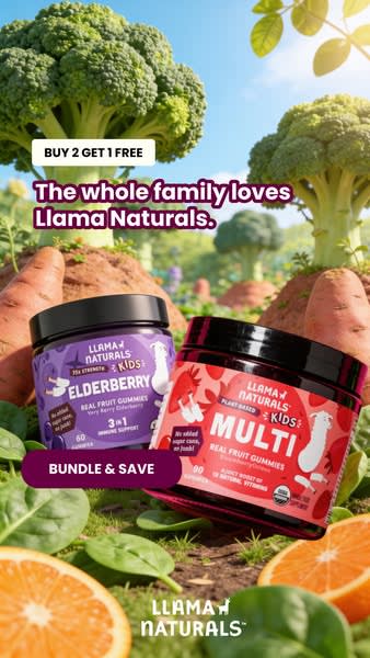 Llama Naturals ad