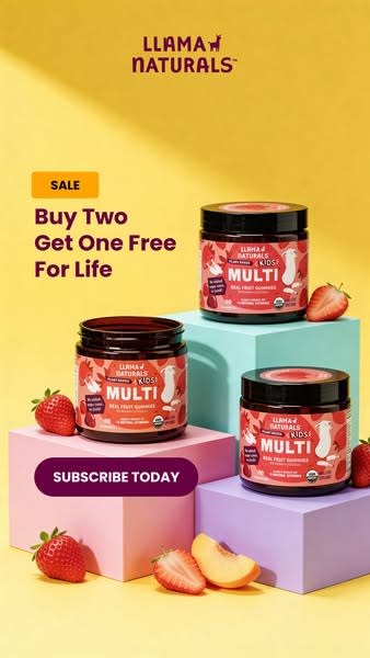 Llama Naturals ad