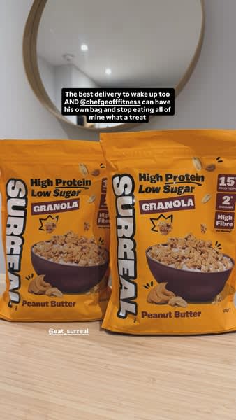 Protein Treats Reviewed with Surreal ad