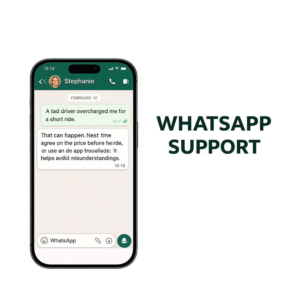 WhatsApp Support