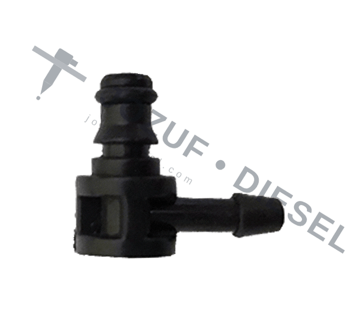 Bosch CR Injector Return Connector L Type (1.4 Peugeot, Citroen)