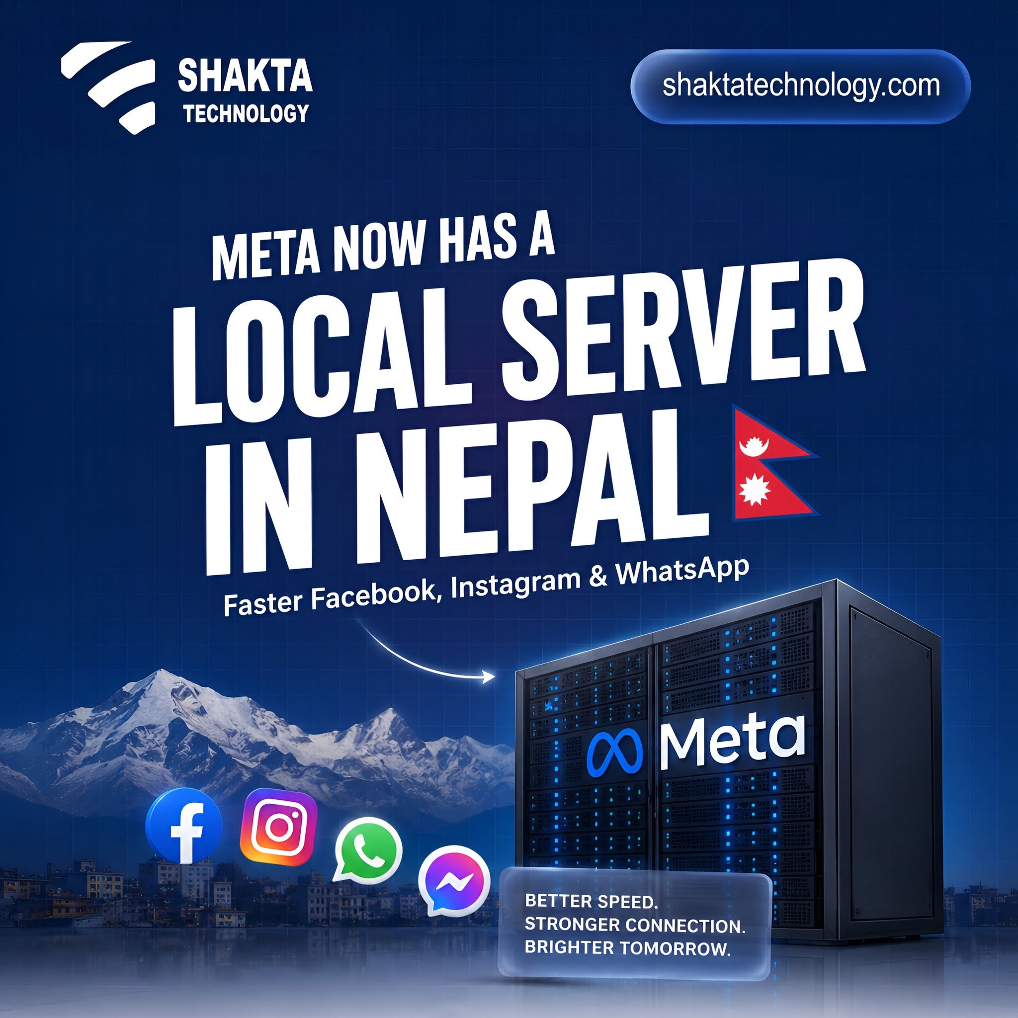 Meta to Install PoP Server in Kathmandu: Faster Facebook, Instagram, and WhatsApp for Nepal
