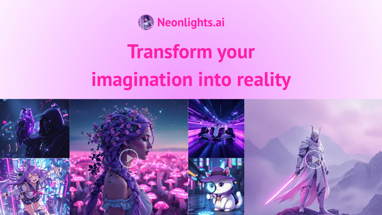 NeonLights AI - AI-Powered Creative Platform by Heyselcuk