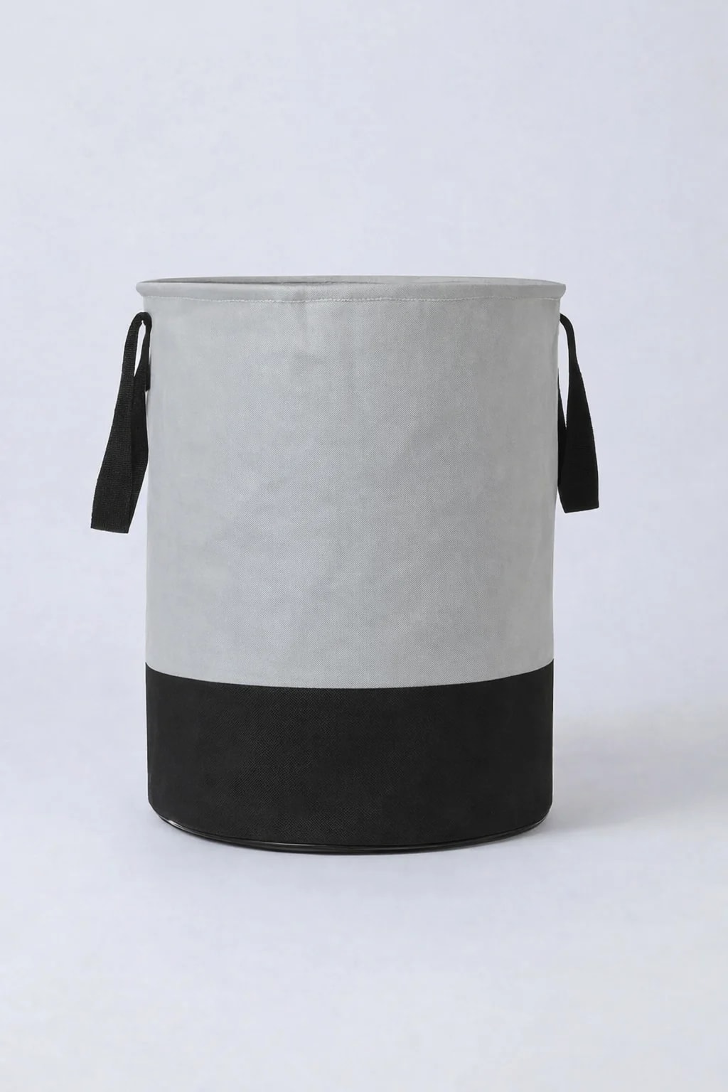 Collapsible Laundry Basket 45L – "Laundry Today or Naked Tomorrow" | Black & Grey Fabric Laundry Bag with Handles – Vekkera view 5