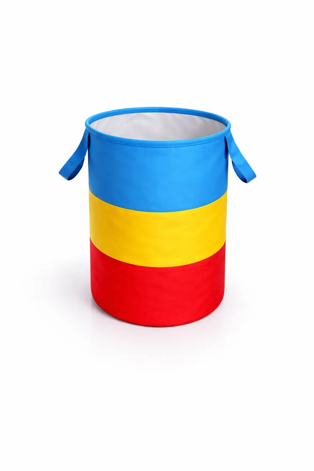 Vekkera Laundry Basket – Waterproof Multicolor Plain Laundry Bag, 45L Capacity