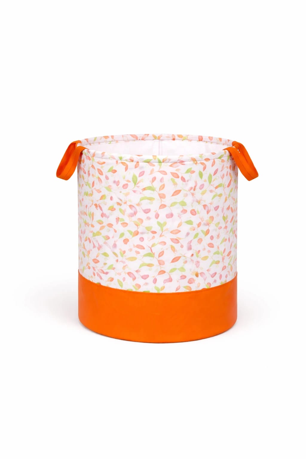 Vekkera Laundry Basket – Premium Fabric Laundry Basket with Handles, Floral Design, 45L Capacity view 5