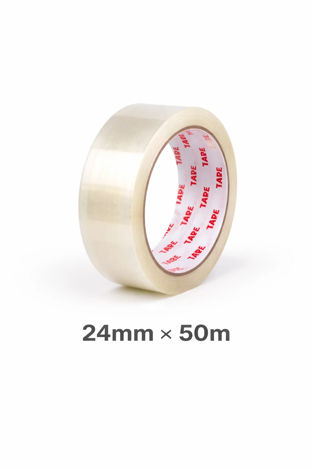 Clear Packing Tape 24mm x 50m – Strong Transparent Adhesive Tape