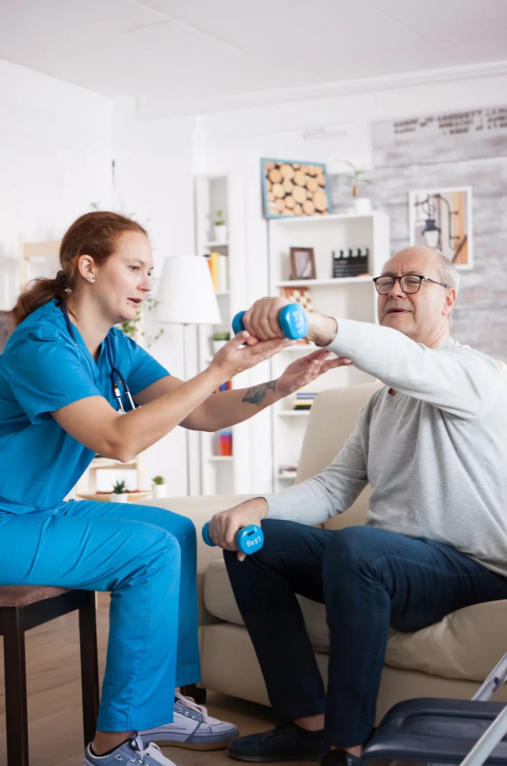 Home recovery physical therapy