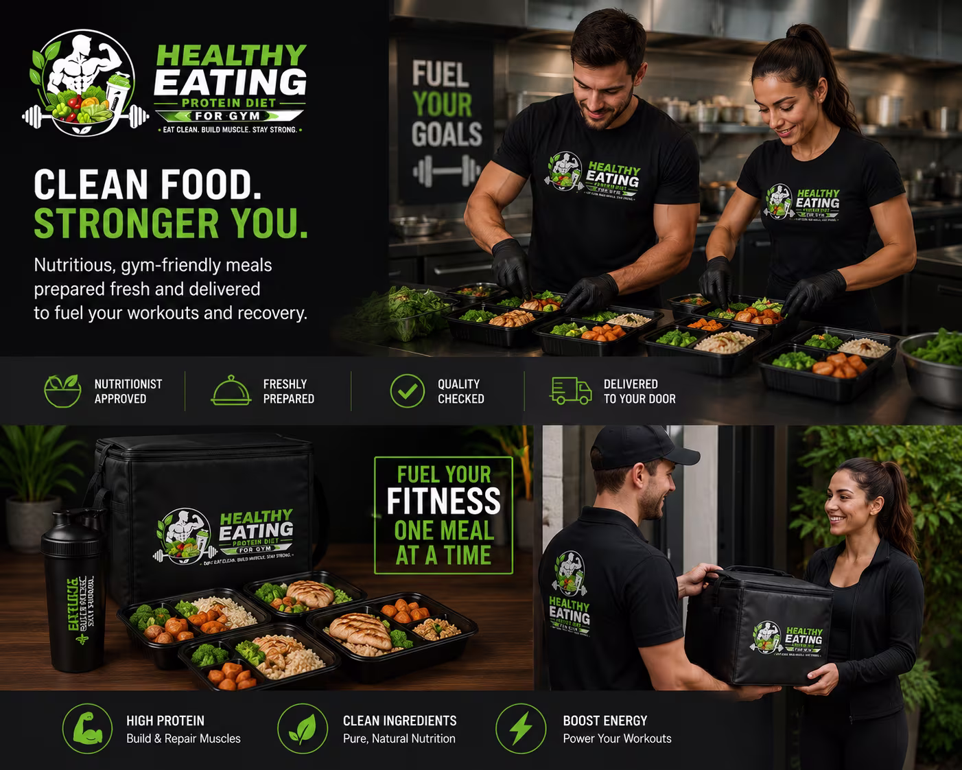 Healthy meal delivery