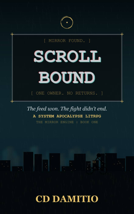 Scrollbound: A System Apocalypse LitRPG by CD Damitio — cover