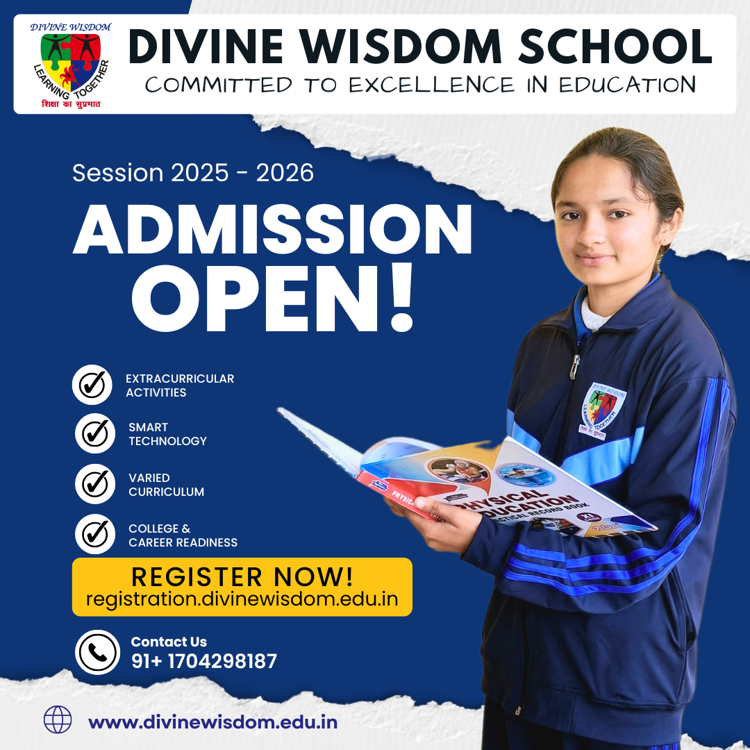 Admissions Open!