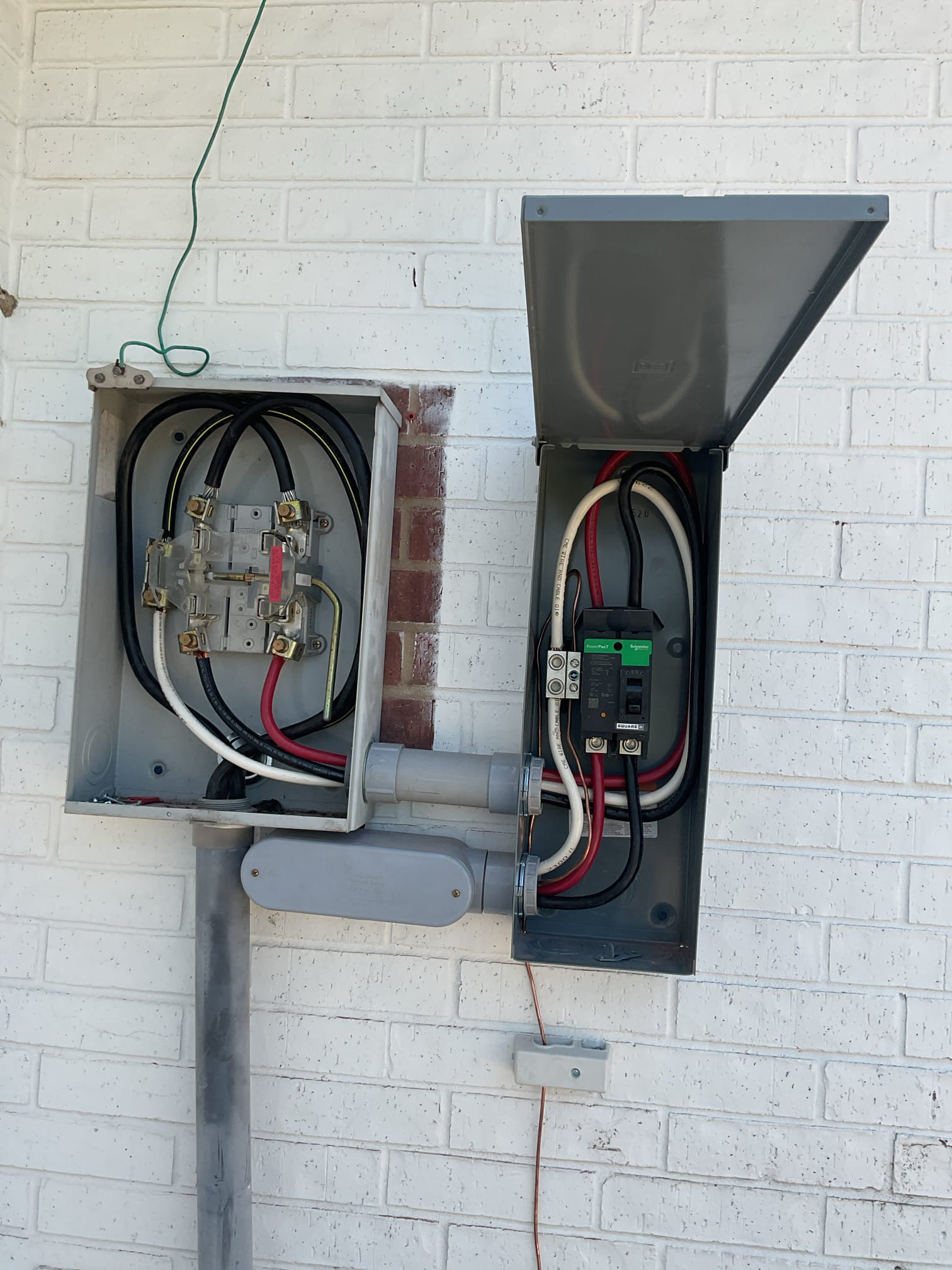 Blue Line Electric demonstrates reliable, safety-focused workmanship with tidy wiring and secure connections that protect your home.