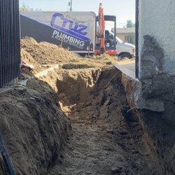 Cruz Plumbing & Rooter Services delivers careful, professional excavation and pipe work, showing the reliability customers trust on-site.
