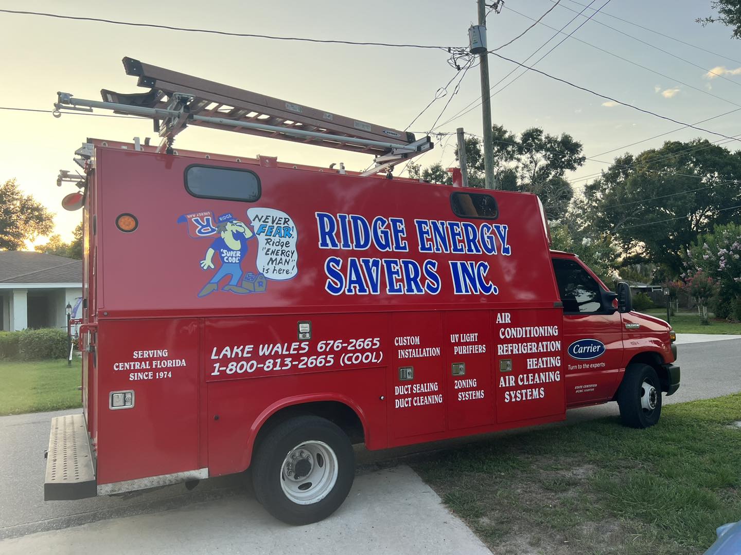 Experience top-notch HVAC solutions with Ridge Energy Savers Inc., your trusted partner in providing reliable heating and air conditioning services across Central Florida.