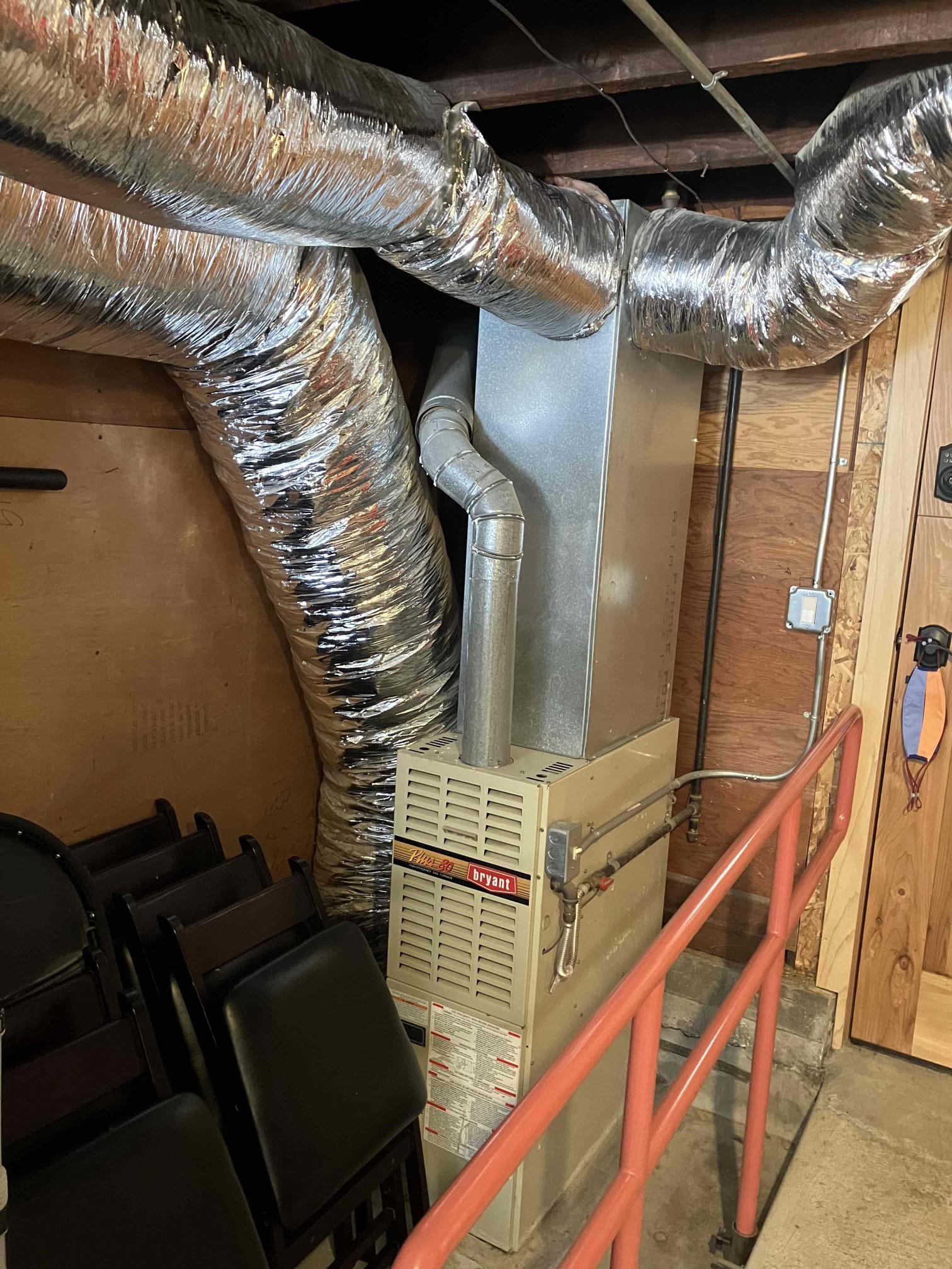 Clean, efficient ductwork and a properly installed furnace show Magic Plumbing Heating & Cooling’s commitment to reliable, energy conscious service.